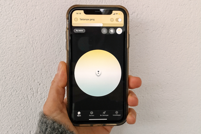 Smart Taklampe
