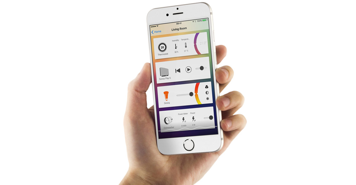 Få hele ditt smarthus inn i en app med Homey Få hele ditt smarthus inn i en app med Homey