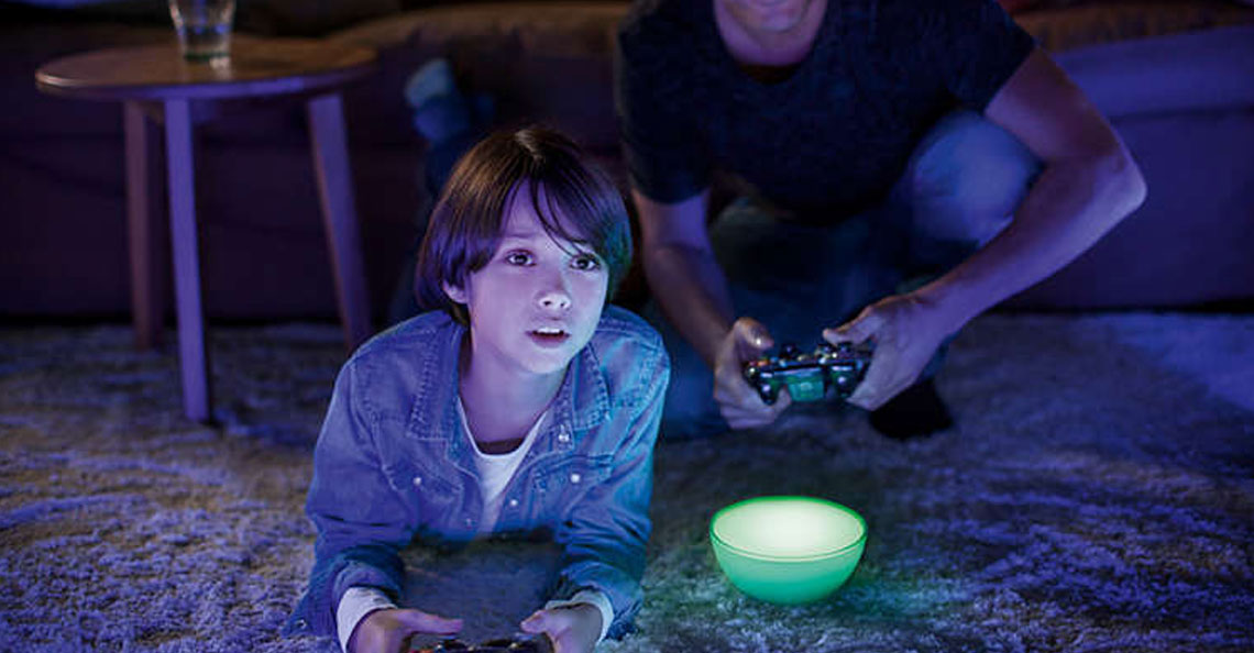 Fargerik og artig belysning med Philips Hue Fargerik og artig belysning med Philips Hue