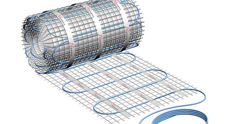 Varmefolie under fliser Varmefolie under fliser