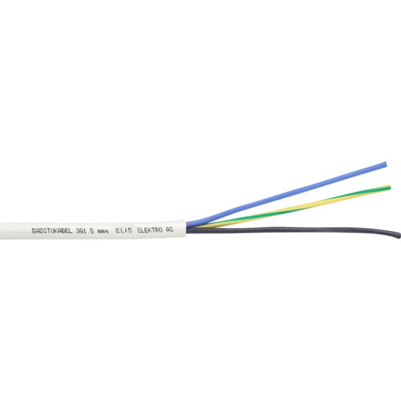Badstukabel 3G1,5mm2 Badstukabel 3G1,5mm2