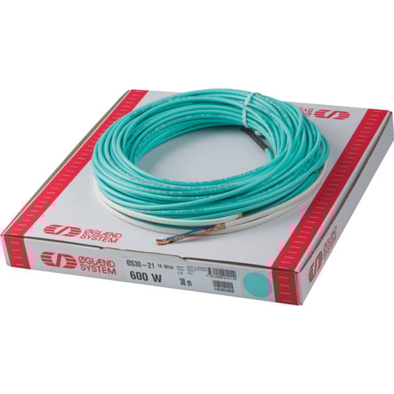 ØS30-21 16W/m 300W 19m varmekabel ØS30-21 16W/m 300W 19m varmekabel