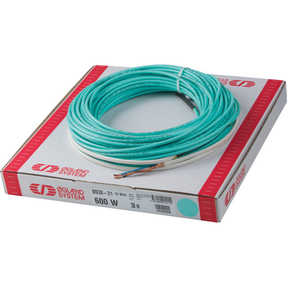 ØS30-21 16W/m 500W 31m varmekabel ØS30-21 16W/m 500W 31m varmekabel