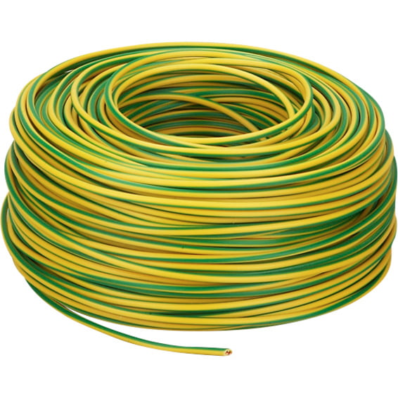 PN 750V 6mm² Gul/Grønn Snelle 100m PN 750V 6mm² Gul/Grønn Snelle 100m
