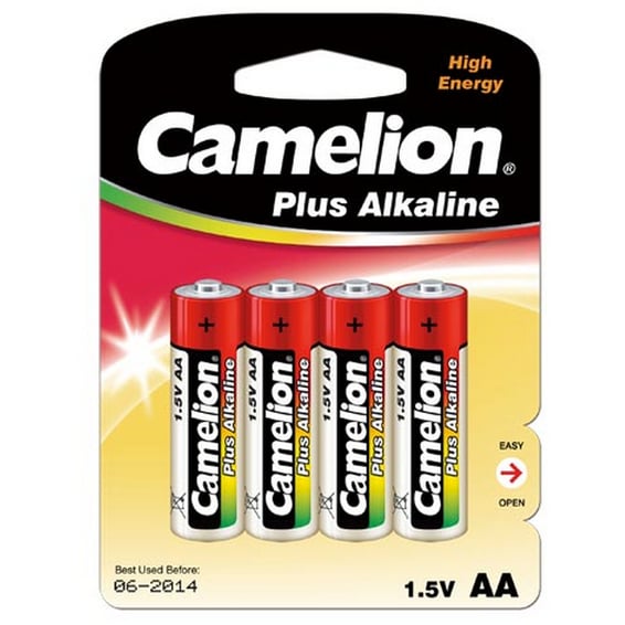 Batteri alkalisk LR06/AA 4 Pk Camelion Batteri alkalisk LR06/AA 4 Pk Camelion
