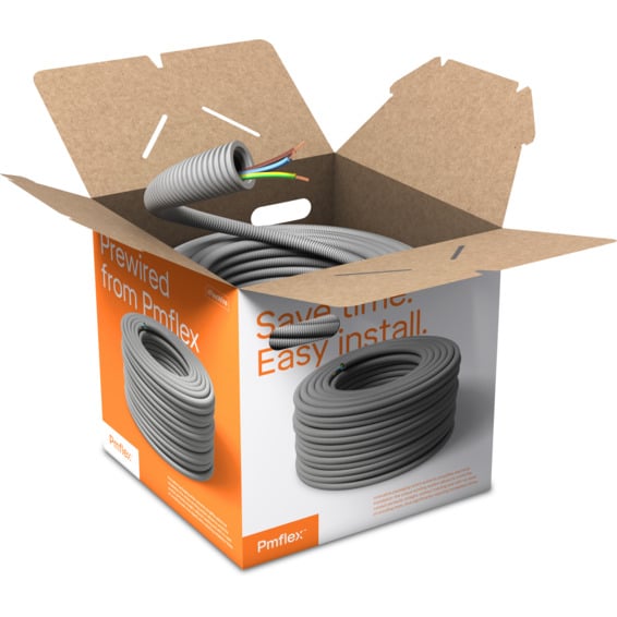 Ferdigtrukket K-rør 16/PN 3G1,5 OneBox 100m Ferdigtrukket K-rør 16/PN 3G1,5 OneBox 100m