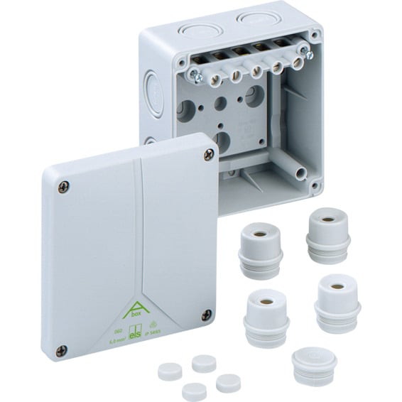 KOBLINGSBOKS ABOX 060 IP65 GRÅ KOBLINGSBOKS ABOX 060 IP65 GRÅ
