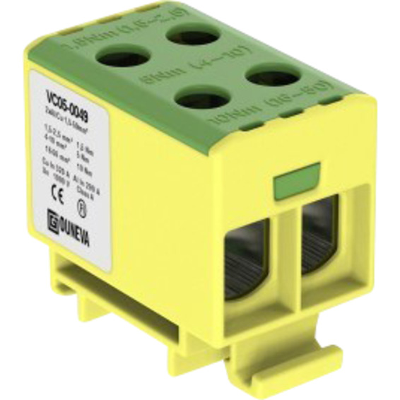 Klemme isolert OTL 2x1,5-50mm² AL/CU G/G Klemme isolert OTL 2x1,5-50mm² AL/CU G/G