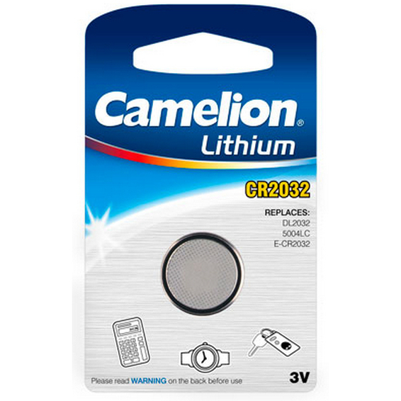 Batteri CR2032 Lithium 3V Camelion Batteri CR2032 Lithium 3V Camelion