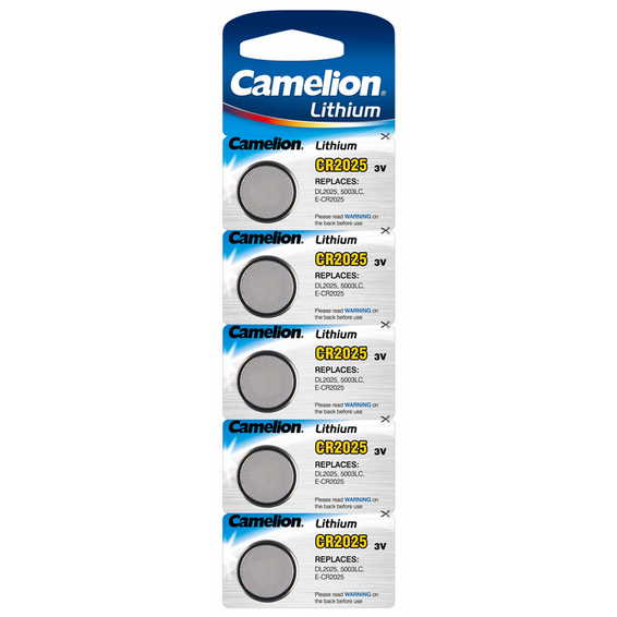 Batteri CR2025 Lithium 3V 5pk Camelion Batteri CR2025 Lithium 3V 5pk Camelion