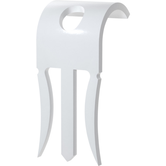 CASTOR Gipsklammer G-R-13 Hvit CASTOR Gipsklammer G-R-13 Hvit