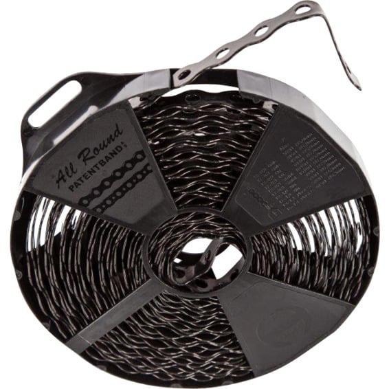 Patentbånd AR 17mm Plastbelagt Sort Patentbånd AR 17mm Plastbelagt Sort