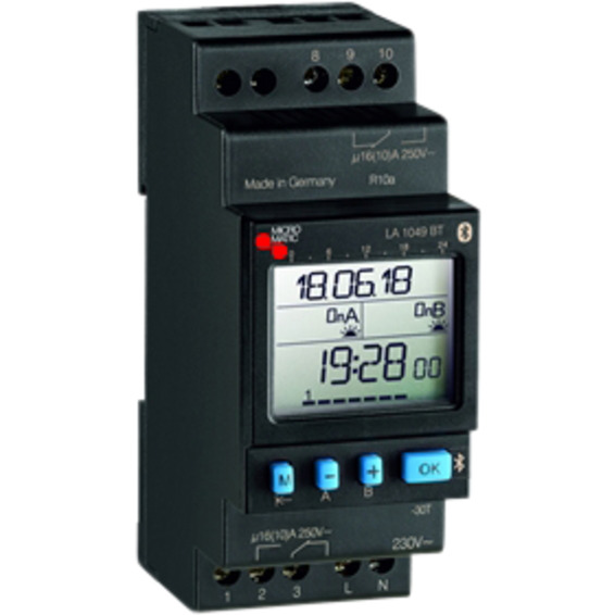 Astrour 2-kanaler 230V Micromatic Skinnemontering Astrour 2-kanaler 230V Micromatic Skinnemontering