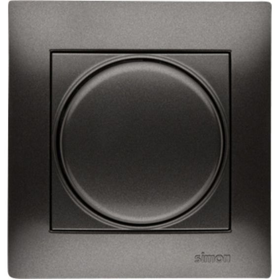 Simon Dimmer 20-500W el.trafo/230V Halogen Antracit Simon Dimmer 20-500W el.trafo/230V Halogen Antracit