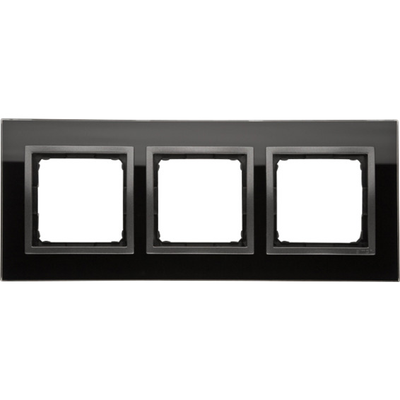 Simon 3-Hulls glass ramme Frozen Lava Simon 3-Hulls glass ramme Frozen Lava