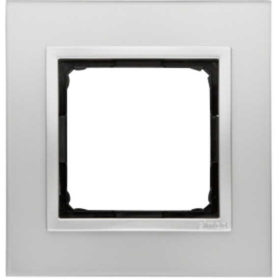 Simon 1-Hulls glass ramme Silver Fog Simon 1-Hulls glass ramme Silver Fog