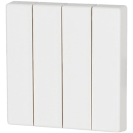 XCOMFORT 4-FELTLS VIPPE HVIT 55X55MM (ELKO) CWIZ-04/01 XCOMFORT 4-FELTLS VIPPE HVIT 55X55MM (ELKO) CWIZ-04/01
