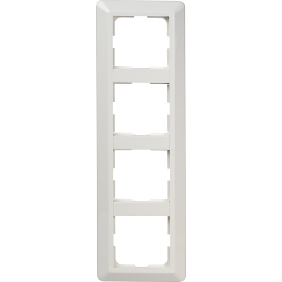 Kombinasjonsplate 4-hull RS16 L3382 90mm Hvit Elko Kombinasjonsplate 4-hull RS16 L3382 90mm Hvit Elko