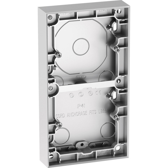 Plus Dobbel Kappe 25mm ALUMINIUM Plus Dobbel Kappe 25mm ALUMINIUM