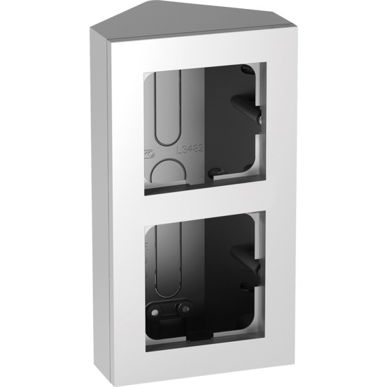 Plus Dobbel hjørneKappe ALUMINIUM Plus Dobbel hjørneKappe ALUMINIUM