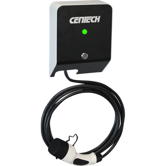 Elbillader 1 FAS 1P+N2P 10 32A 230V + TYPE1 5M kabel elbil lader billig