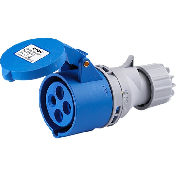 Skjøtekontakt 16A 3Pol+Jord 230V 9H IP44. 316-9 HTN214-9 Skjøtekontakt 16A 3Pol+Jord 230V 9H IP44. 316-9 HTN214-9