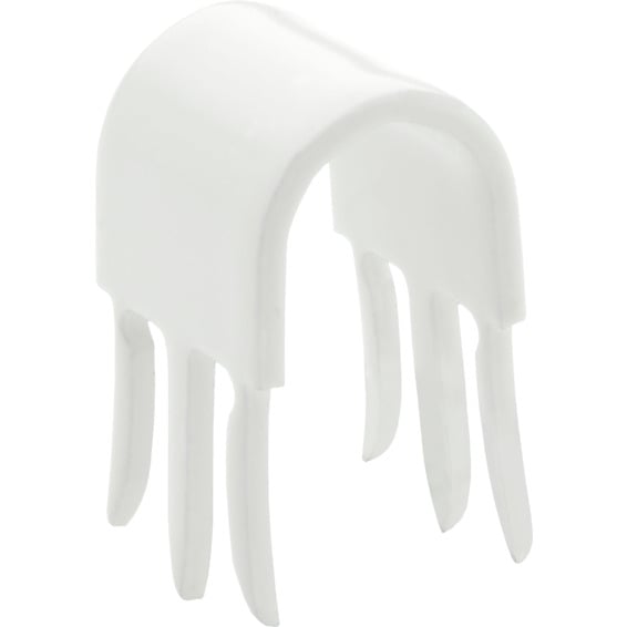 Castor Gipsklammer GK-O2 PR 2x2,5mm2 Plastbelagt Hvit 20 stk Castor Gipsklammer GK-O2 PR 2x2,5mm2 Plastbelagt Hvit 20 stk
