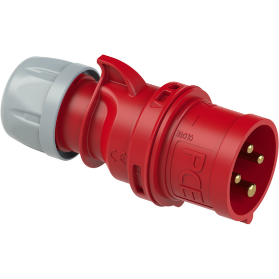 Støpsel 16A 3Pol+J 400V 6H IP44 Støpsel 16A 3Pol+J 400V 6H IP44