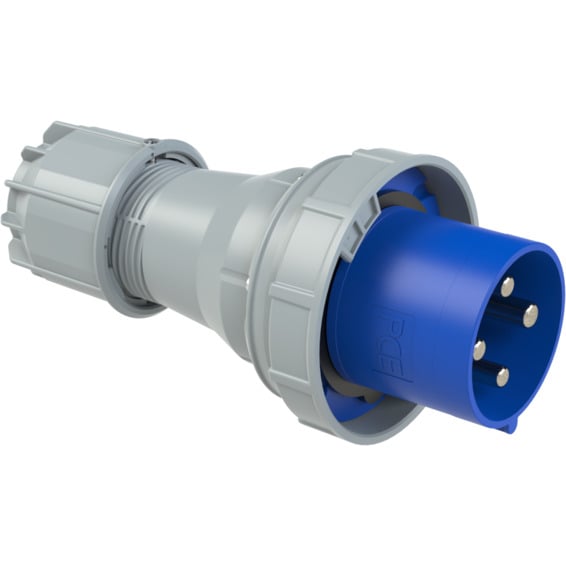 Støpsel 125A 3P+J 230V 9H IP67 Støpsel 125A 3P+J 230V 9H IP67