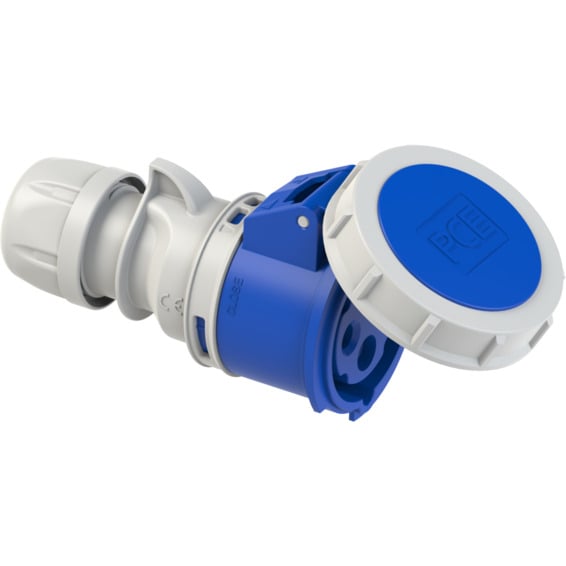 Skjøtekontakt 32A 3Pol+Jord 230V 9H IP67 Skjøtekontakt 32A 3Pol+Jord 230V 9H IP67
