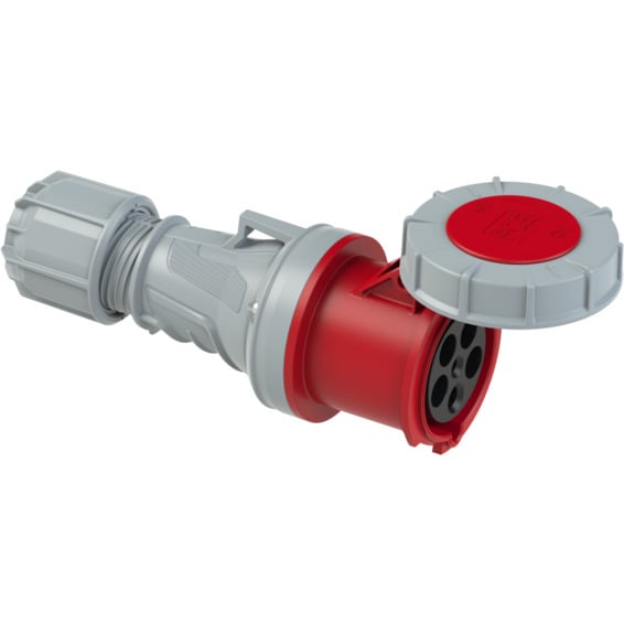 Skjøtekontakt 63A 3Pol+N+J 400V 6H IP67 Skjøtekontakt 63A 3Pol+N+J 400V 6H IP67
