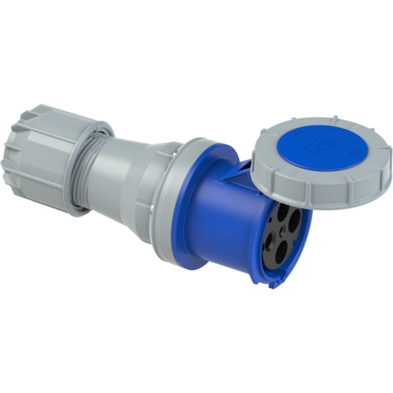 Skjøtekontakt 125A 3Pol+J 230V 9H IP67 Skjøtekontakt 125A 3Pol+J 230V 9H IP67
