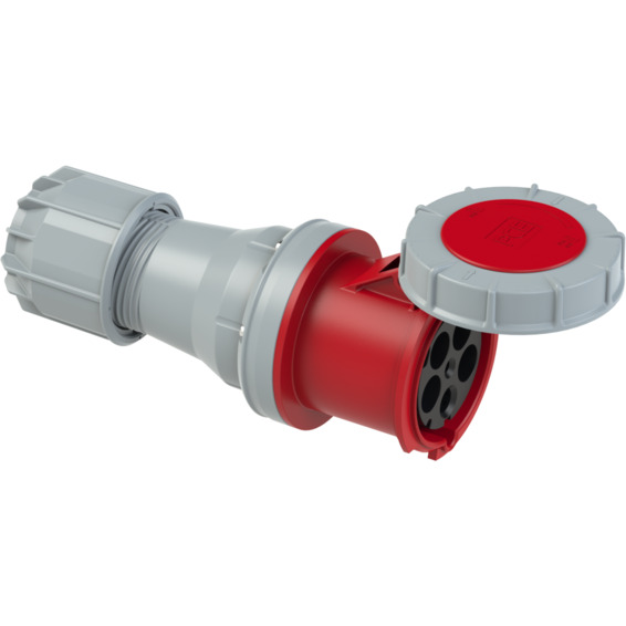 Skjøtekontakt 125A 3Pol+N+J 400V 6H IP67 Skjøtekontakt 125A 3Pol+N+J 400V 6H IP67