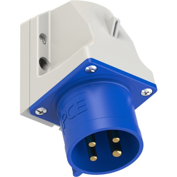 Apparatinntak IP44 32A 3P+J 230V 9H Apparatinntak IP44 32A 3P+J 230V 9H