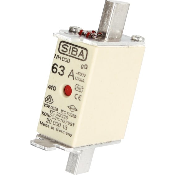 HØYEF.SIKR. NH00 160A 500V HØYEF.SIKR. NH00 160A 500V