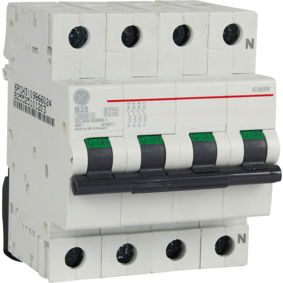 Automatsikring G103N B 25 25A EFA Automatsikring G103N B 25 25A EFA