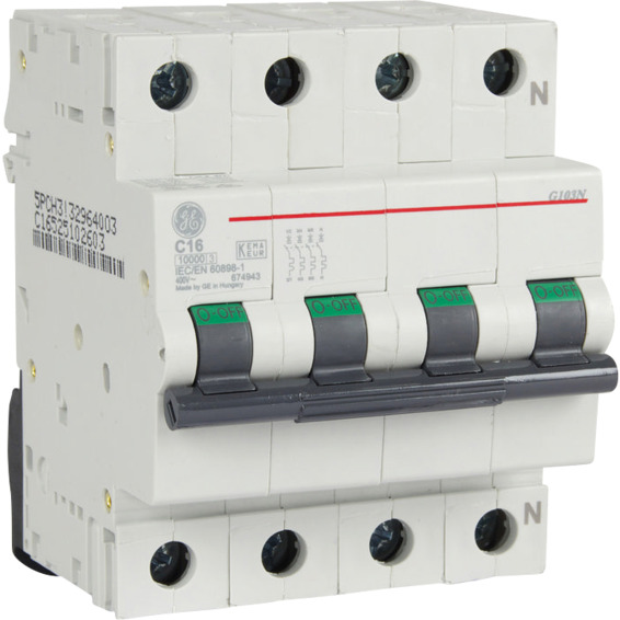 Automatsikring G103N C 16 16A EFA Automatsikring G103N C 16 16A EFA