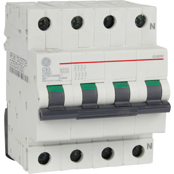Automatsikring G103N C 63 63A EFA Automatsikring G103N C 63 63A EFA
