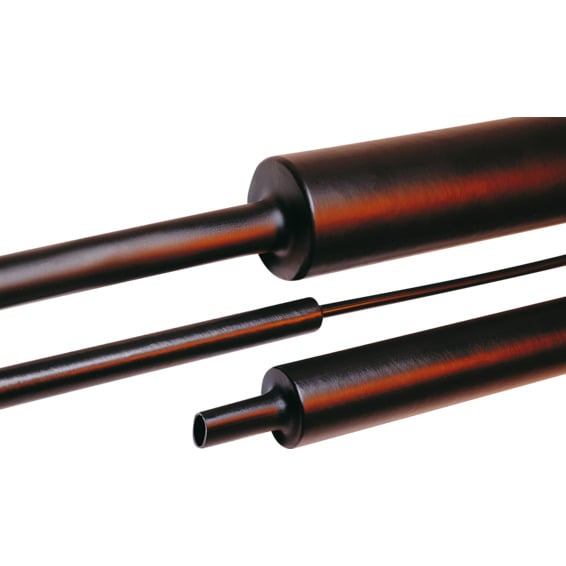 Krympeslange Tredux MA47 12/3mm Sort med lim 1m Krympeslange Tredux MA47 12/3mm Sort med lim 1m