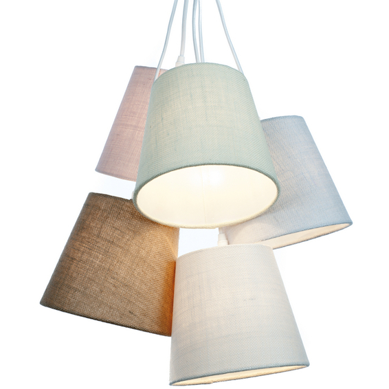 Cluster 5 Linen Pastell Lin, pastellfarger Cluster 5 Linen Pastell Lin, pastellfarger