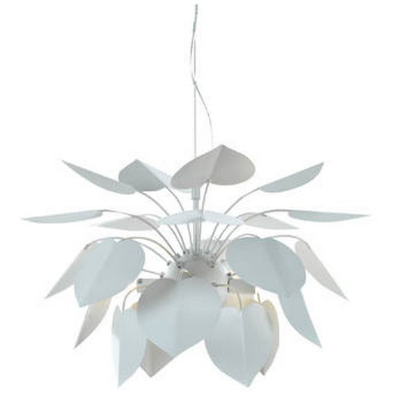 Leaf taklampe Hvit 4x40W G9 Leaf taklampe Hvit 4x40W G9