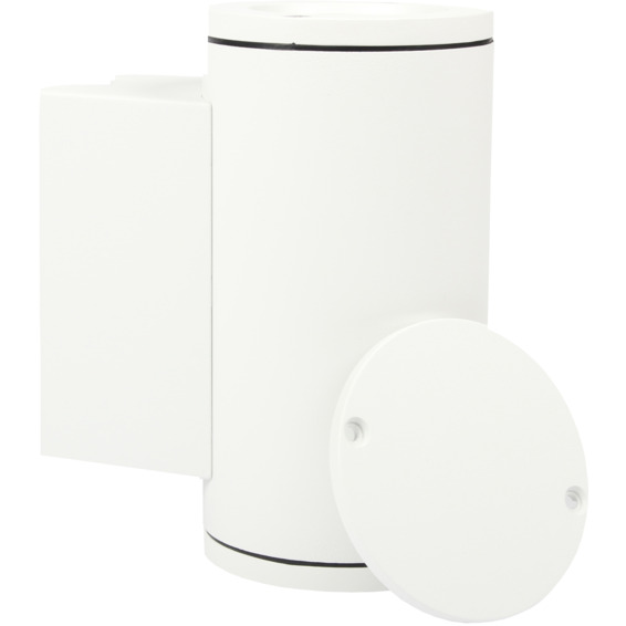 Unilamp Tube 5007 Wall Up/Down 6,5W LED GU10 IP65 Hvit Unilamp Tube 5007 Wall Up/Down 6,5W LED GU10 IP65 Hvit