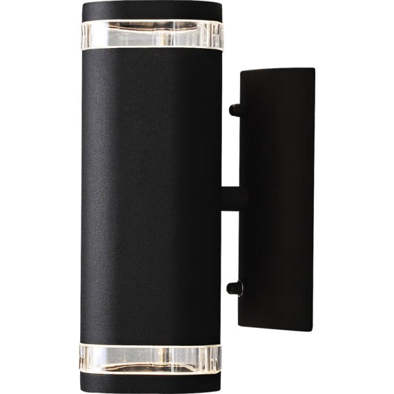Modena Vegglampe opp/ned GU10 Sort Modena Vegglampe opp/ned GU10 Sort