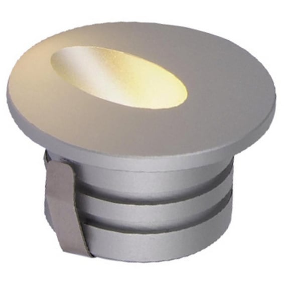 Step LED Gulv/trappelys 3W m/driver Sølv IP44 Step LED Gulv/trappelys 3W m/driver Sølv IP44
