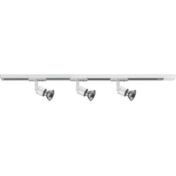 Titan Skinnesett 3 Spot 240V Hvit Titan Skinnesett 3 Spot 240V Hvit