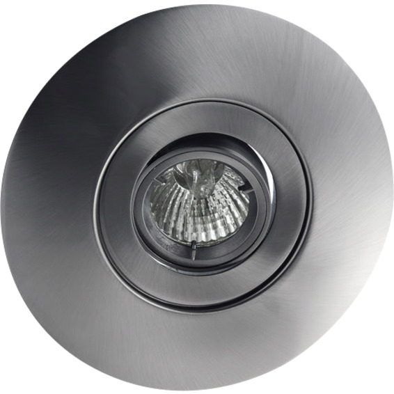 Juno Rehab 240V/50W GU10 Børstet Stål IP23 Juno Rehab 240V/50W GU10 Børstet Stål IP23