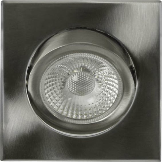 Tilo Cob+ LED 10W Børstet Stål Tilo Cob+ LED 10W Børstet Stål