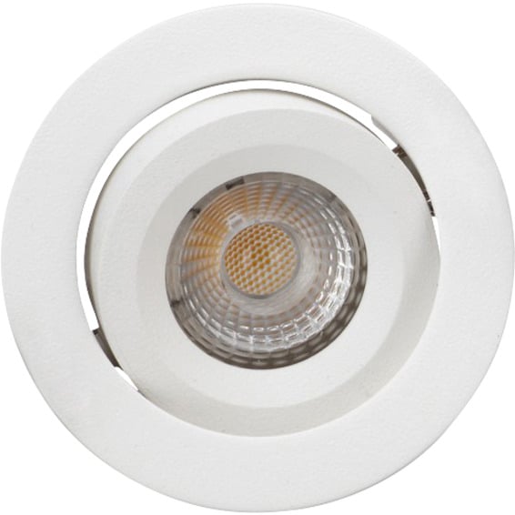 Attila LED Downlight AC Tilt 8W Matt Hvit Attila LED Downlight AC Tilt 8W Matt Hvit
