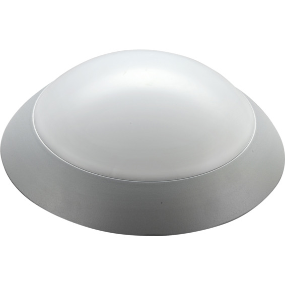 Takarmatur ECOLED Alu 12W sølv IP44 Kl.II Takarmatur ECOLED Alu 12W sølv IP44 Kl.II