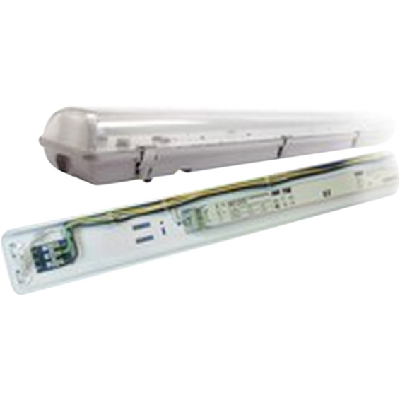 Lysarmatur Storm 2x49W IP65 T5 m/gjennomgang Lysarmatur Storm 2x49W IP65 T5 m/gjennomgang